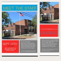 Sept 12 - Come meet the teachers!