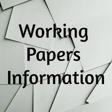 Need Working Papers?