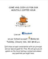 January 2021 Coffee Hour
