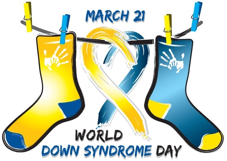 World Down Syndrome Day-March 21st.