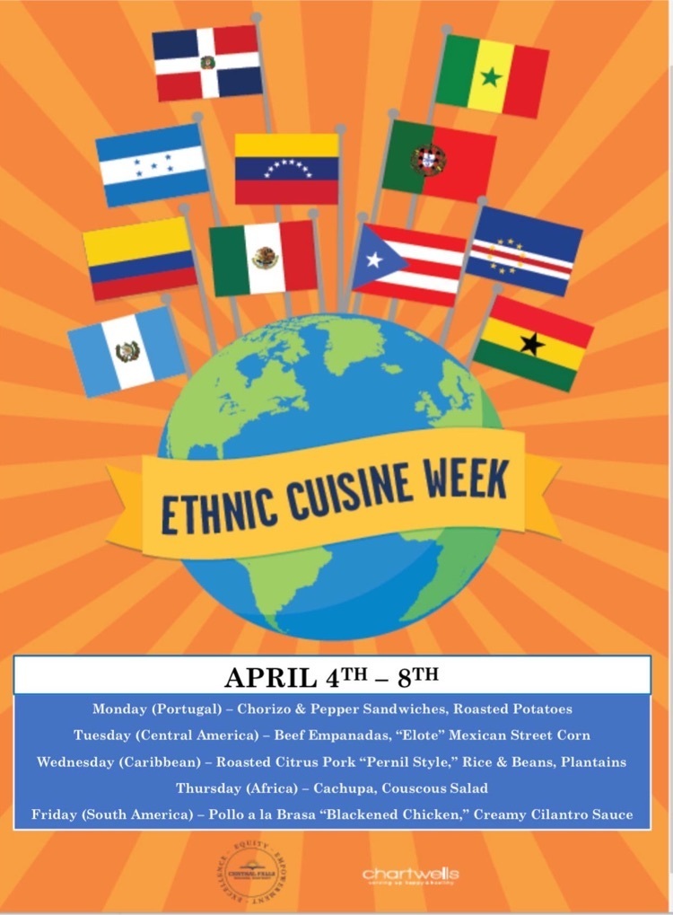 Ethnic Cuisine Week-Menu