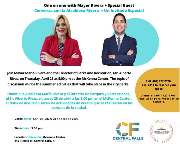 One on one with Mayor Rivera + Special Guest 