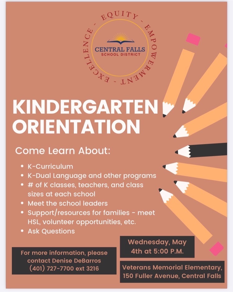 kindergarten Orientation-Flyer