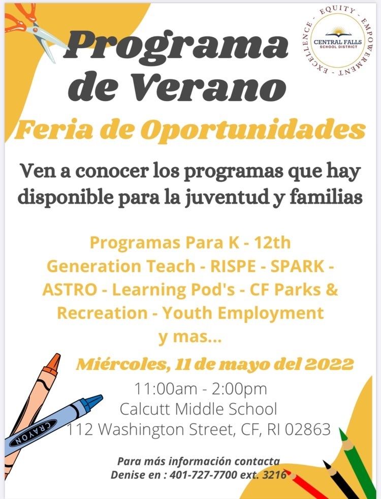 Summer program fair-Spanish Flyer