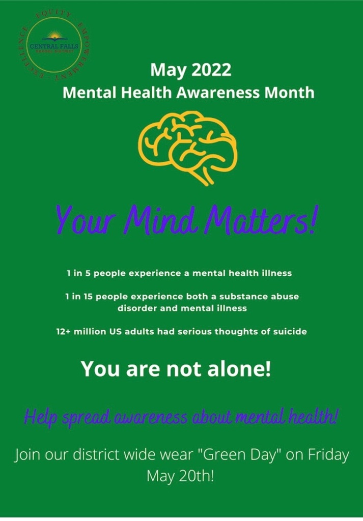 Your Mind Matter Flyer- Mental Health Awareness 