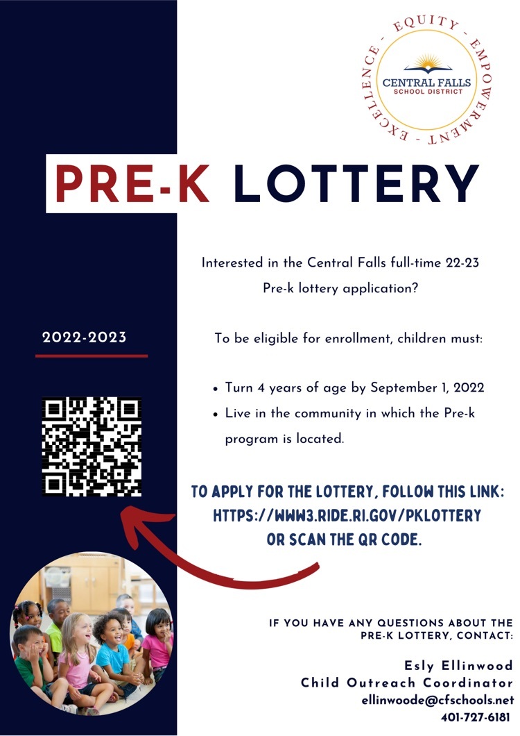 Pre-k Lottery Flyer